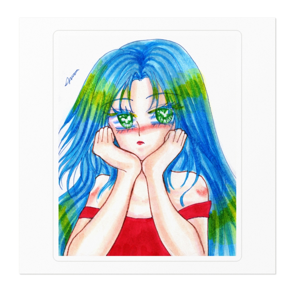 SECHS(ゼックス)1*レッチェのステッカー。