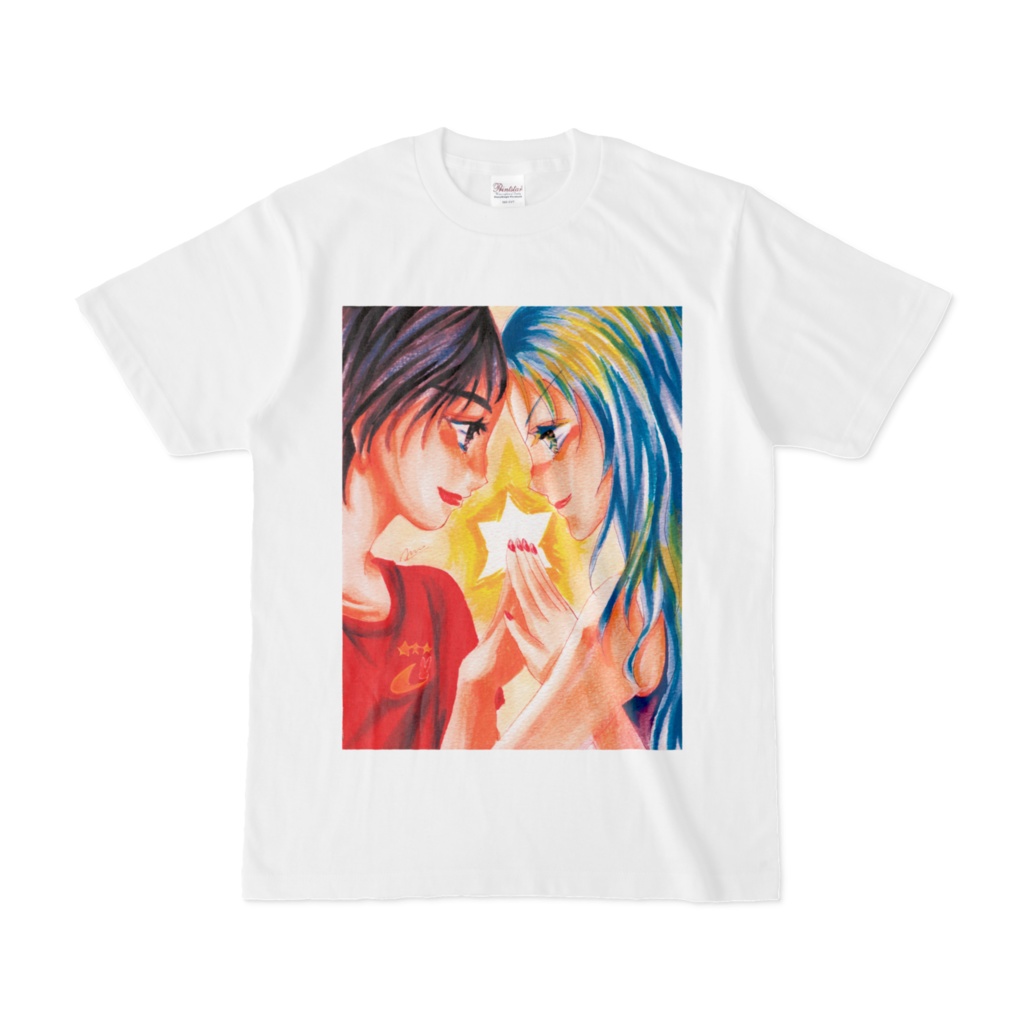HP『私の空。』15周年記念*レッチェと涼ちゃんの白Tシャツ。