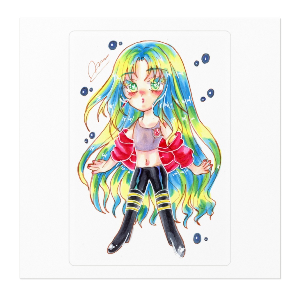 SECHS(ゼックス)1*レッチェのステッカー。