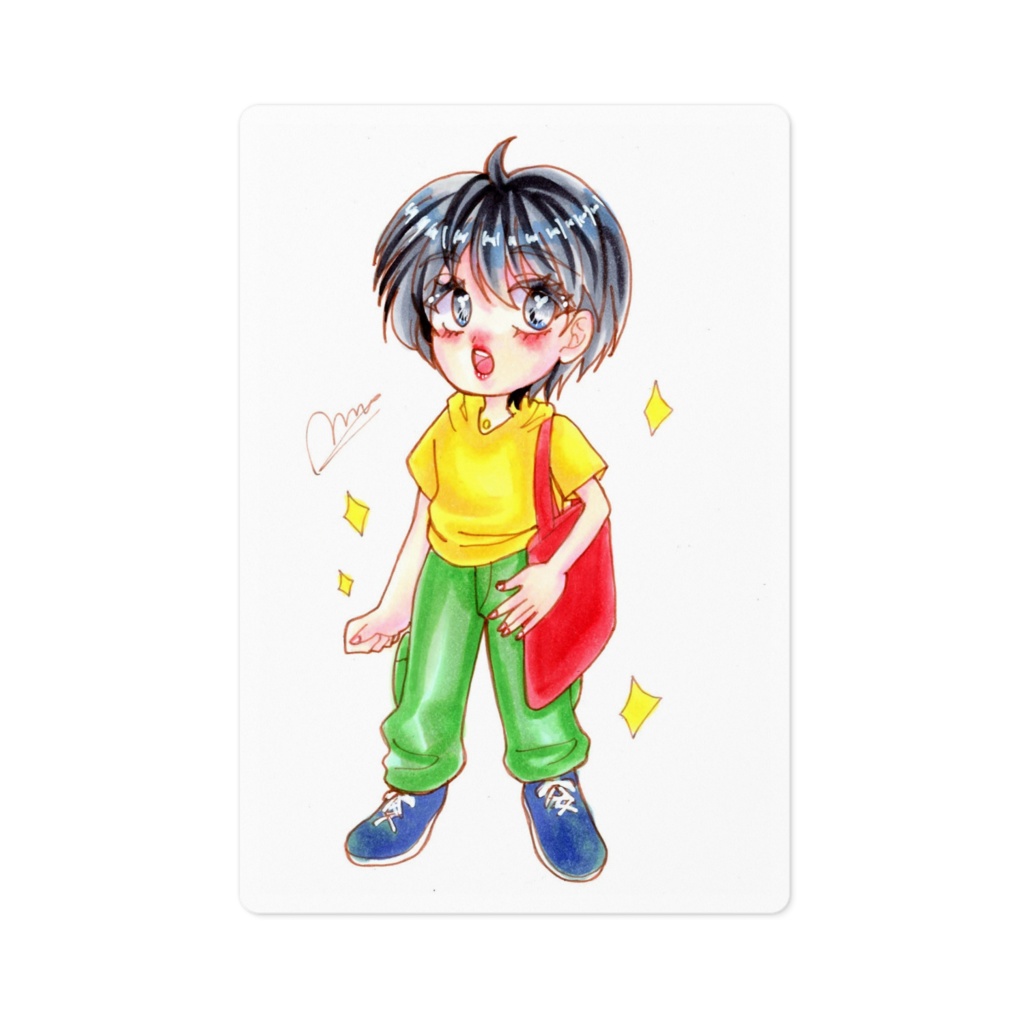 SECHS(ゼックス)1*風見涼ちゃんのステッカー。