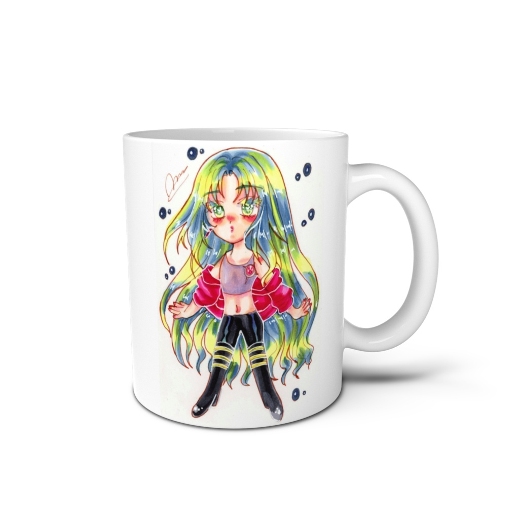 SECHS(ゼックス)1*レッチェのマグカップVer.2。