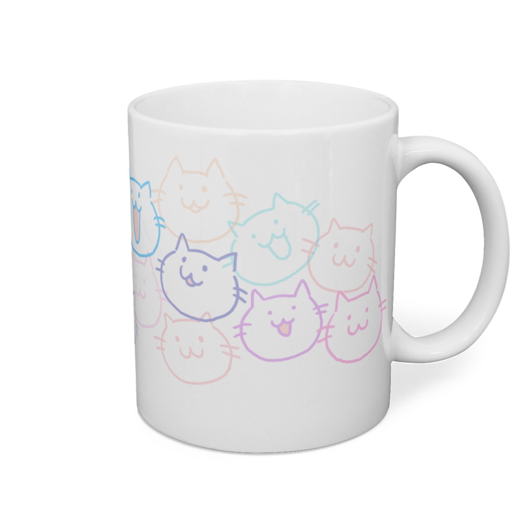 パステルNEKO マグカップ
