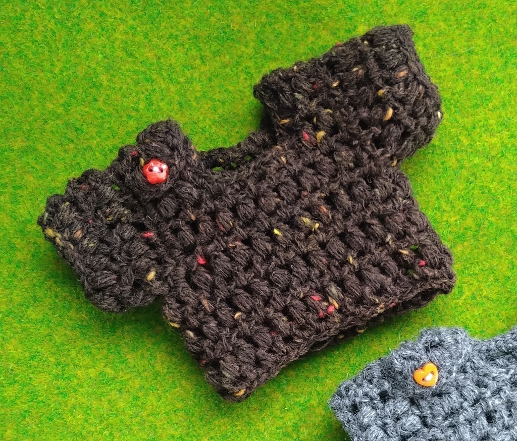 セーター(茶色) ※約15〜16㎝ぬい用