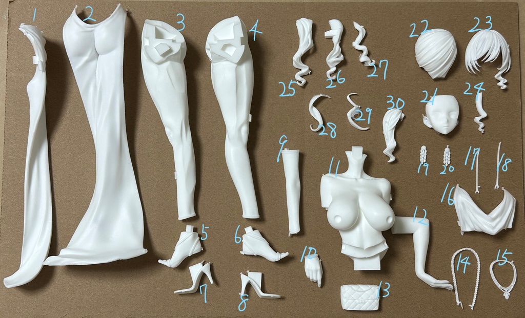 セントルイス ドレスVer. 【2023年9月上旬発送】未塗装未組み立てガレージキット