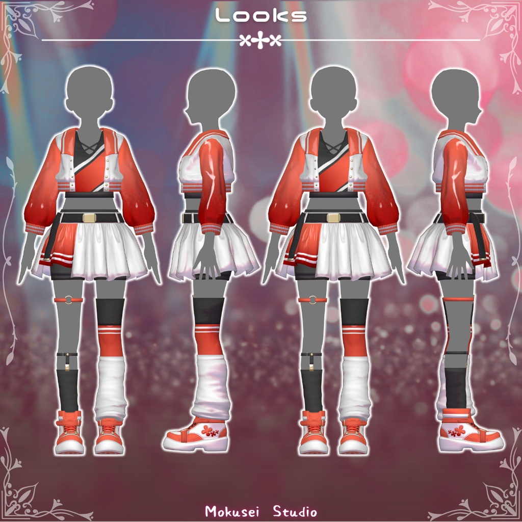 【マリシア対応】ポップステップスタイル:MS_Cos08 (6点)