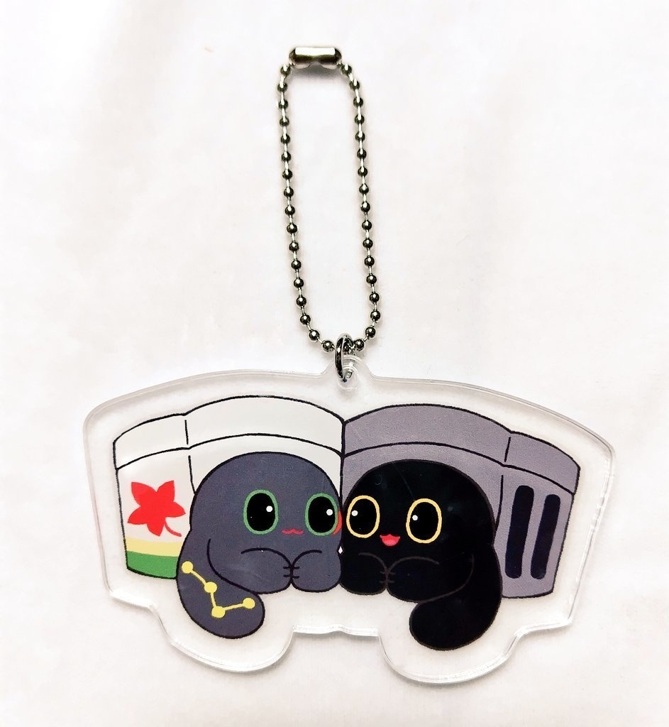 餅団子&ゴミケーキ(ぴっとりver)アクリルキーホルダー