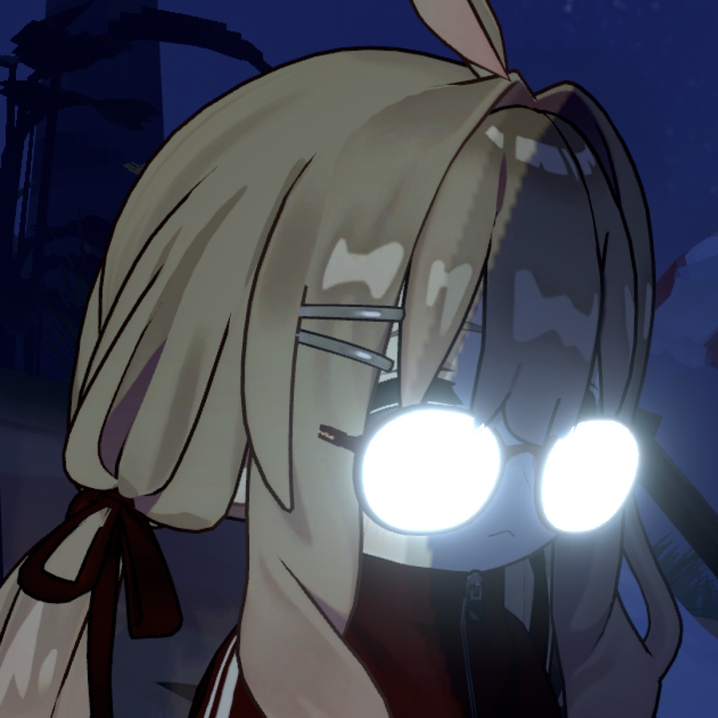 【無料版あり】発光めがねギミック