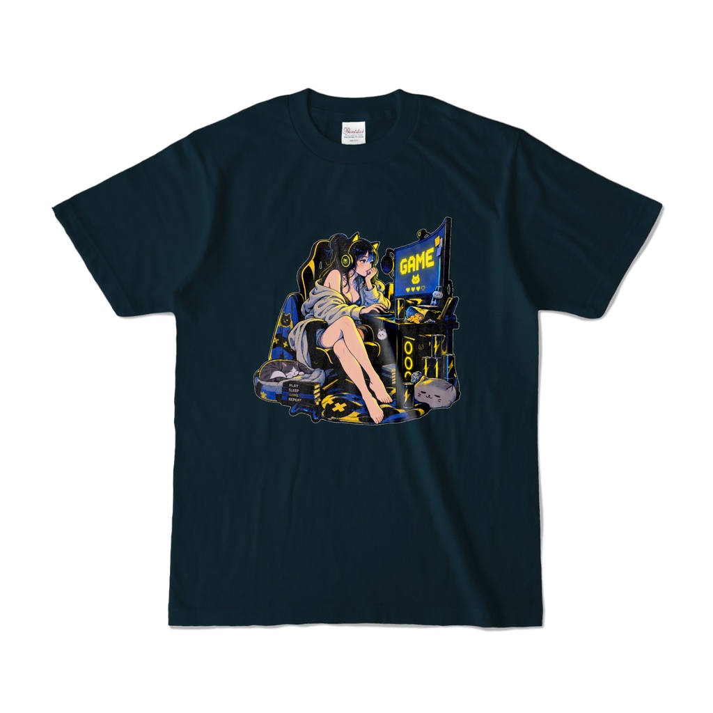 MIDNIGHT GAME STREAMER Tシャツ