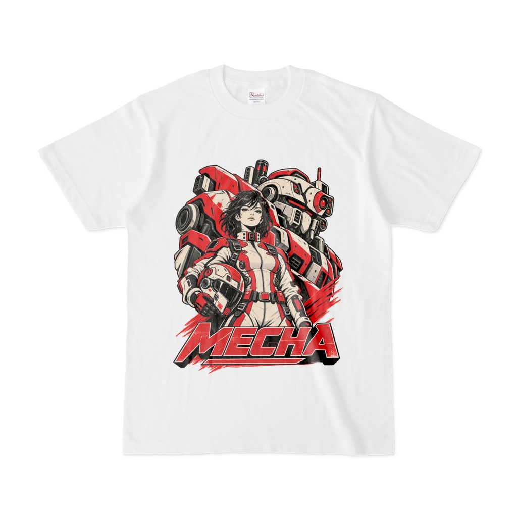 MECHA PILOT / Retro Sci-Fi Manga T-Shirt
