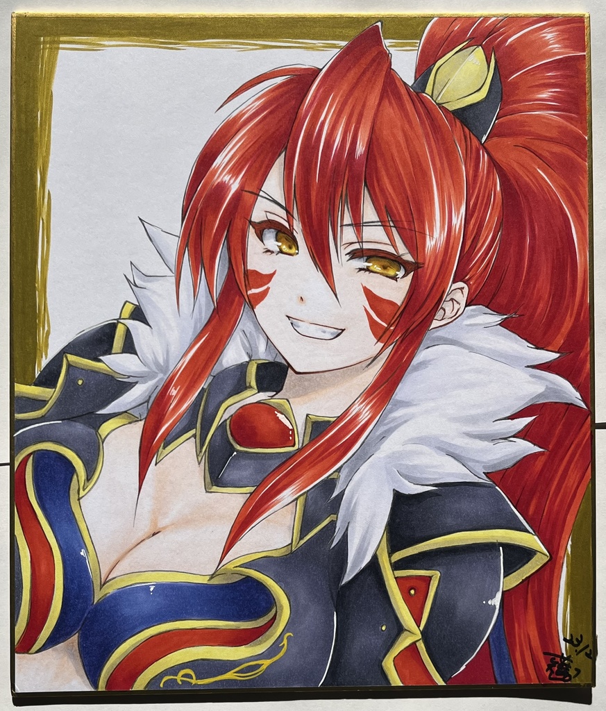 イラスト色紙(リクエスト)