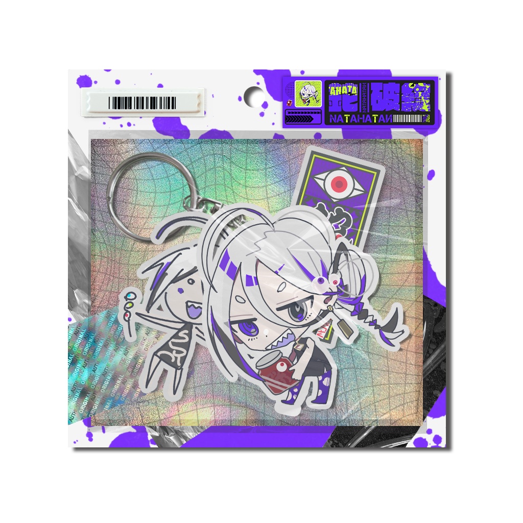 【フリー素材】デジタルキーホルダー素材(返礼品、ガチャ景品に!)