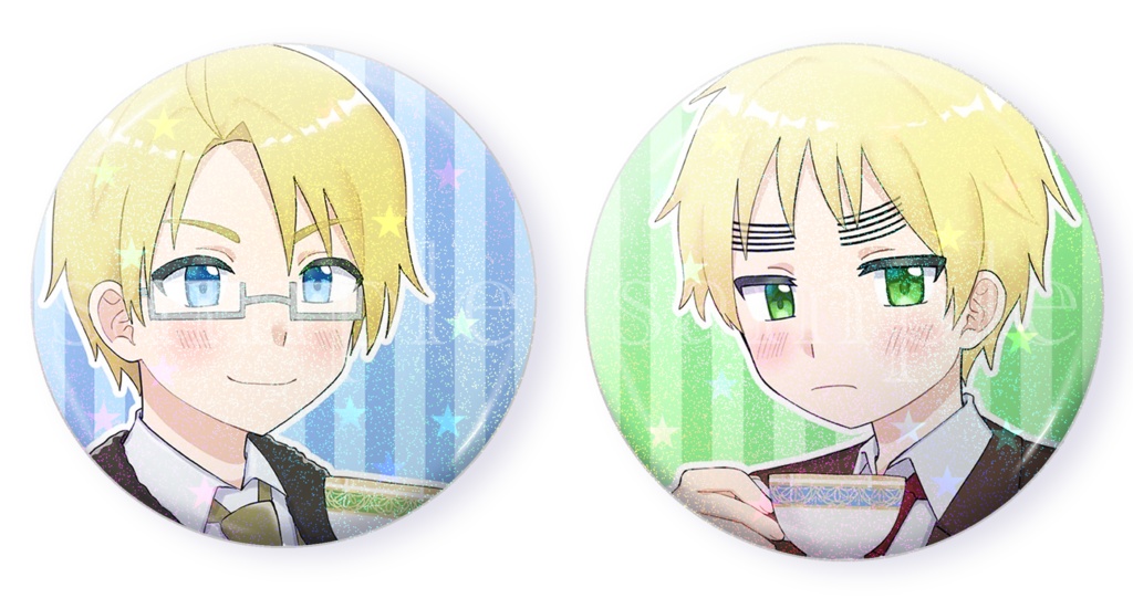 べいえい缶バッジ【べいえい/アルアサ】