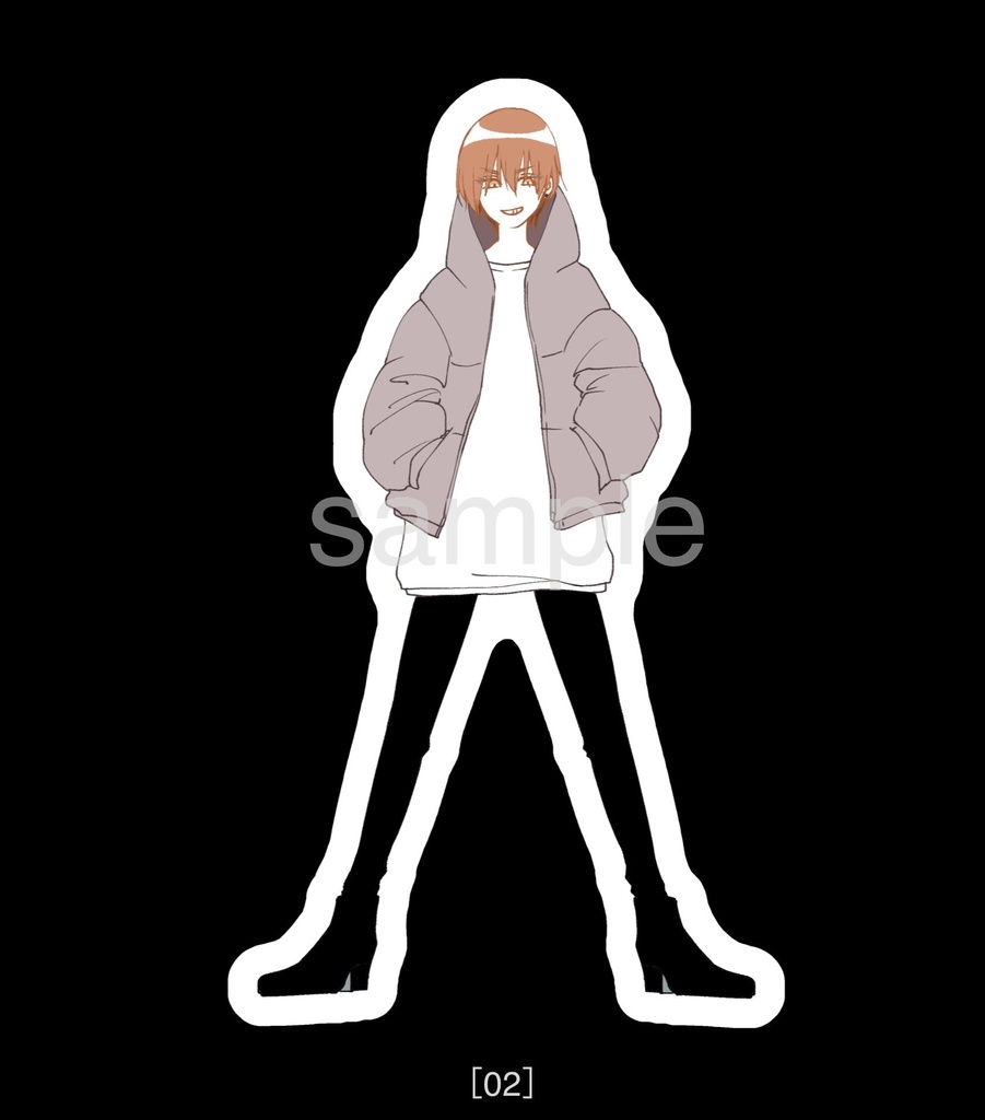 girl-C 【ステッカー】