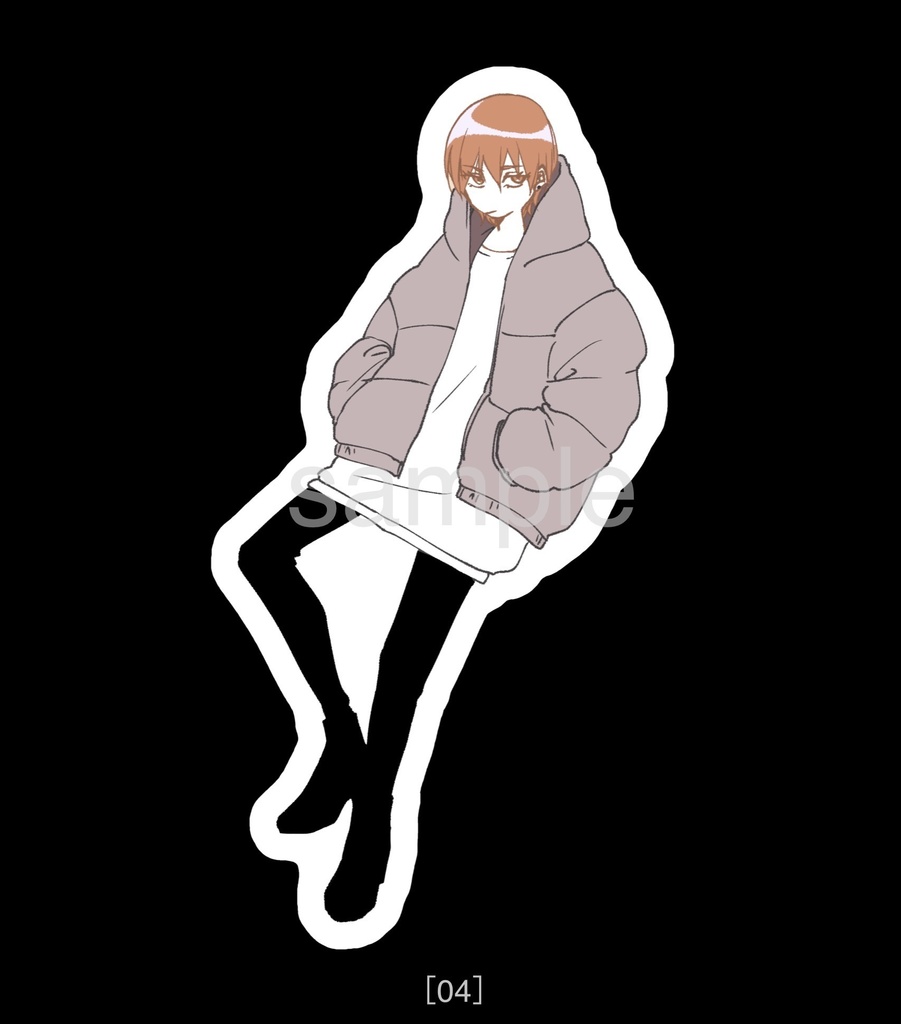 girl-C 【ステッカー】