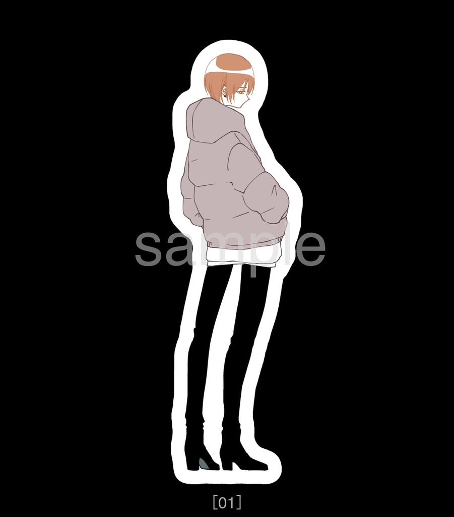 girl-C 【ステッカー】