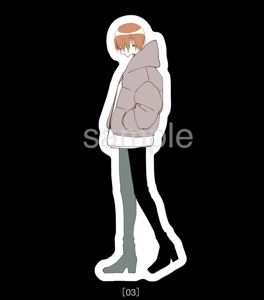 girl-C 【ステッカー】