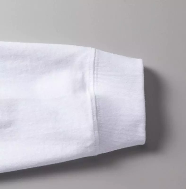 girl-B【ビッグシルエットTシャツ】ホワイト/アッシュブルー(裏面のみ)