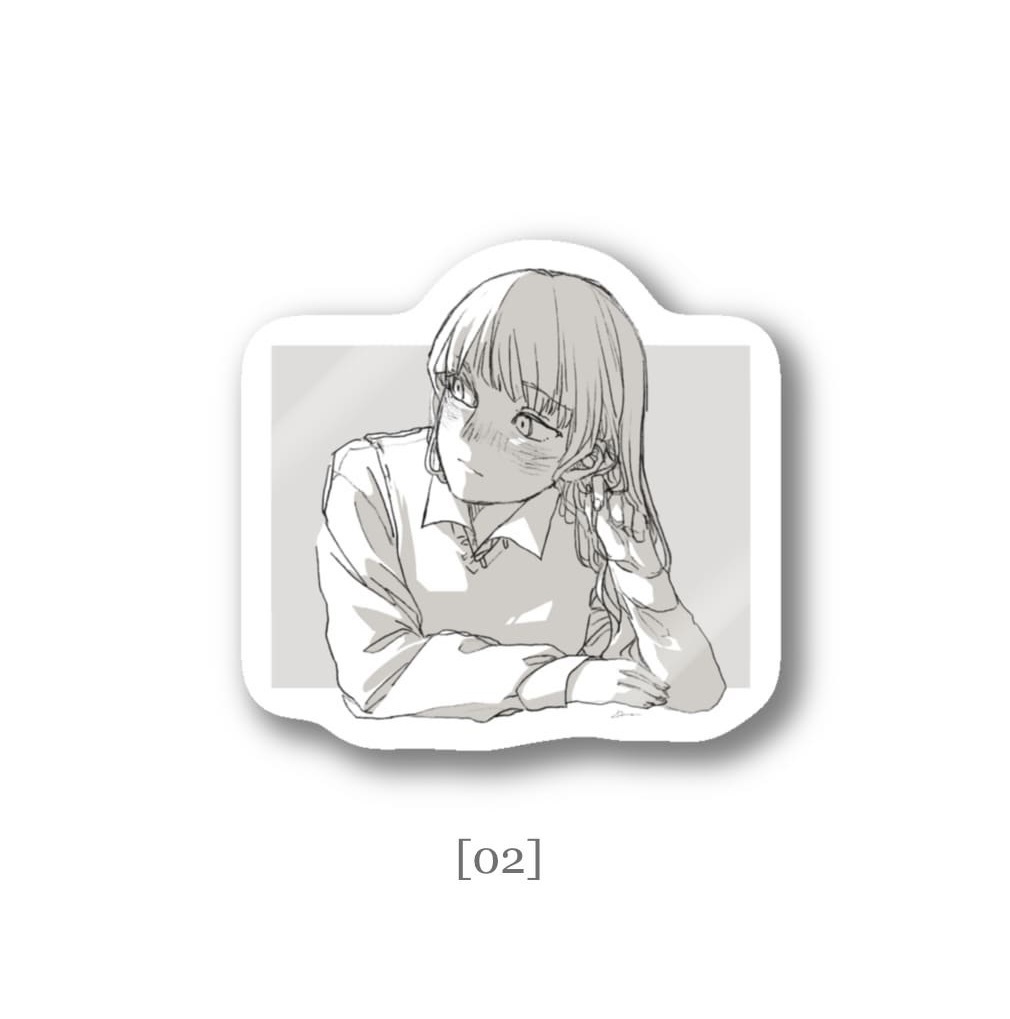 drawingAEF【ステッカー(3種)】