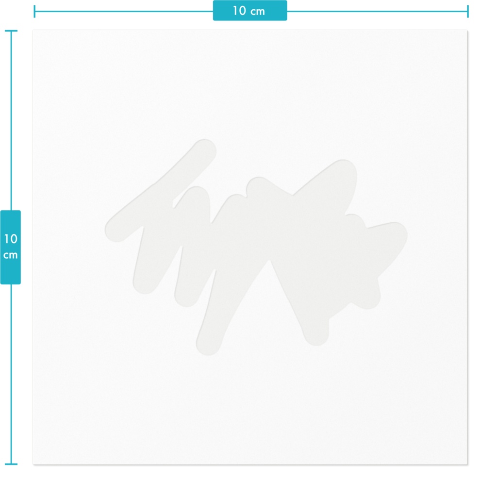 イリヤのサイン・ステッカー - 100 x 100 (mm)