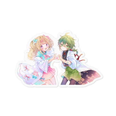 ステッカー【あおりんエイプリルフール】