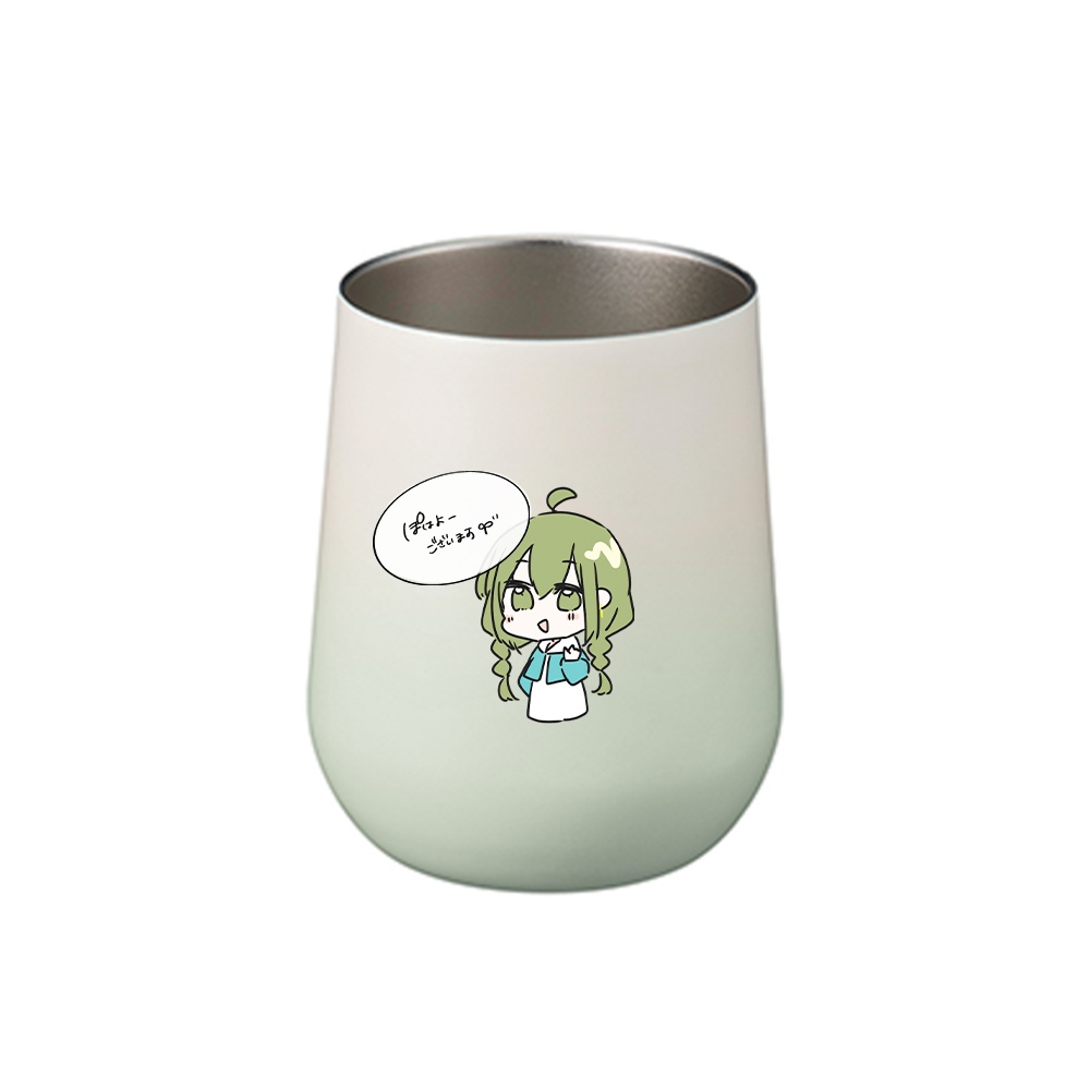 【受注生産 9/30まで】ぽはよ～グラデーションサーモタンブラー【おまけ付】