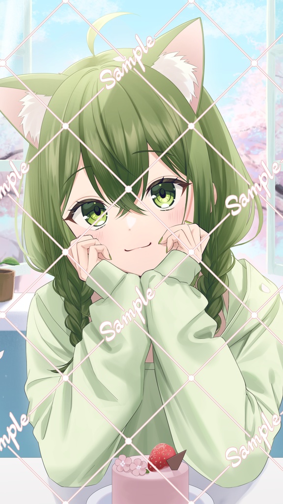 【桜あおいバースデー2026】スマホ壁紙