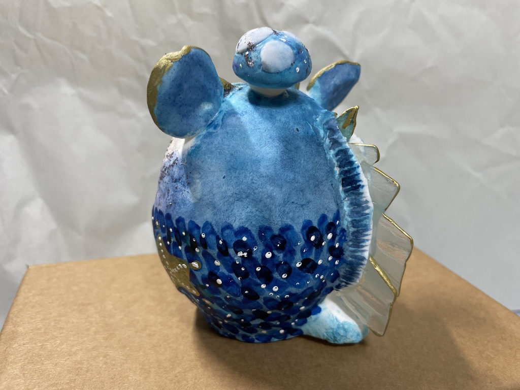 <1点もの>シーグランタン(だるま作品)