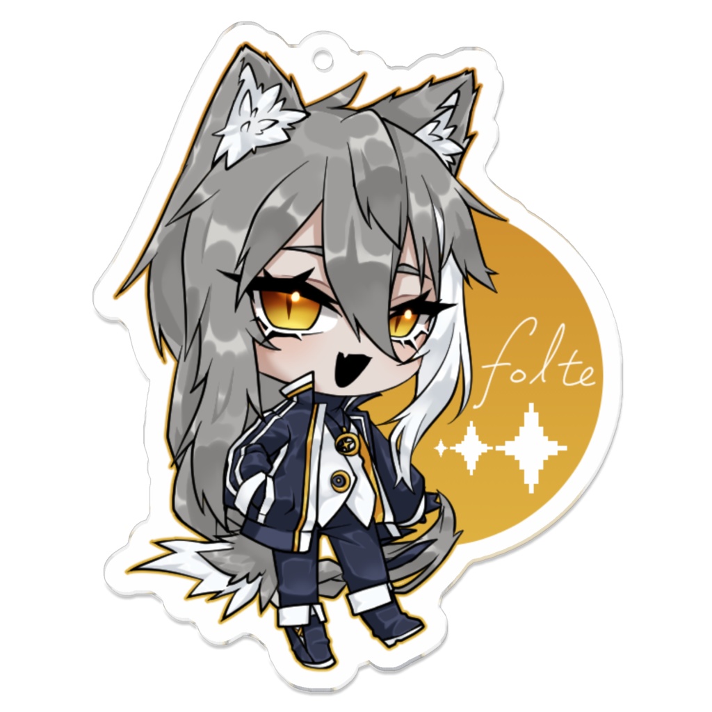 【創作】アクリルキーホルダー