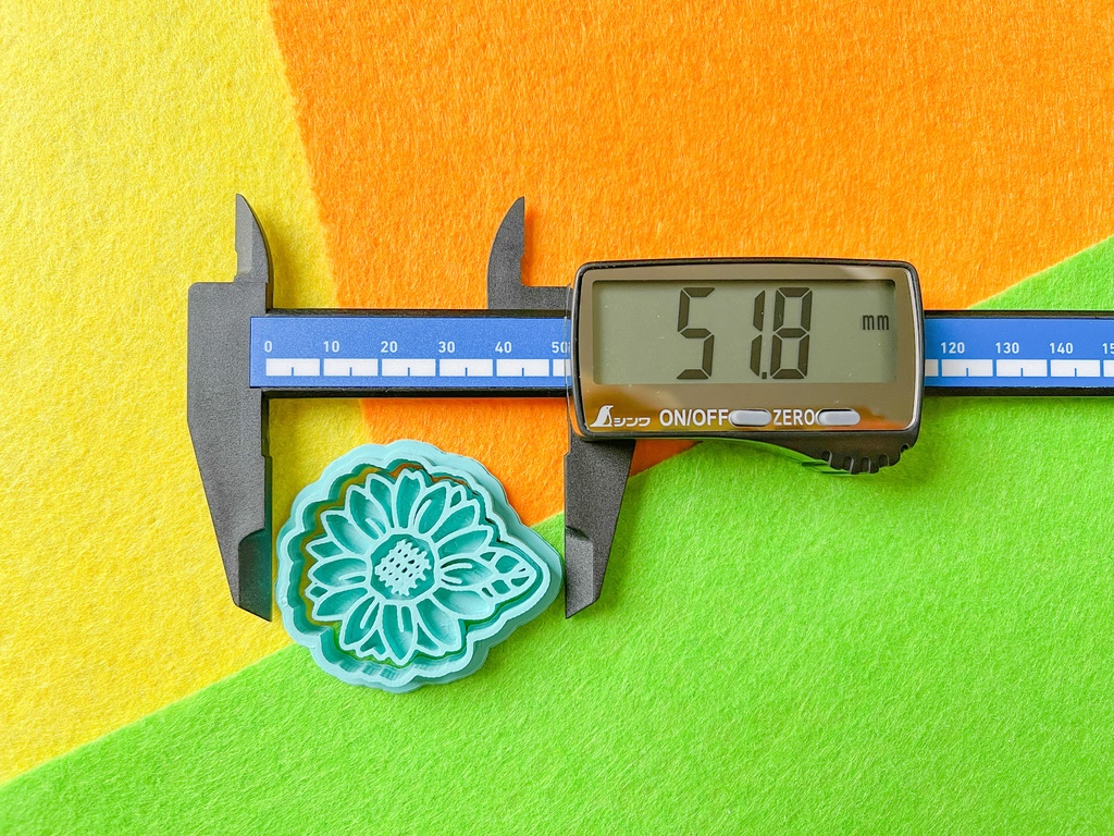 ヒマワリのクッキー型