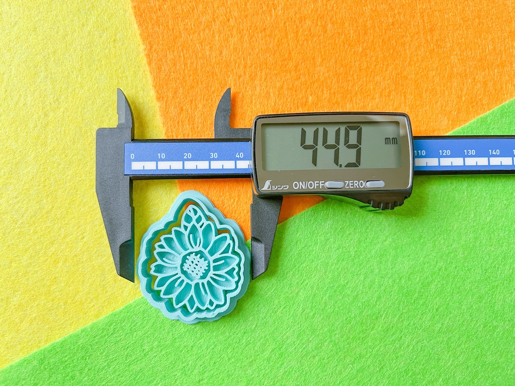 ヒマワリのクッキー型