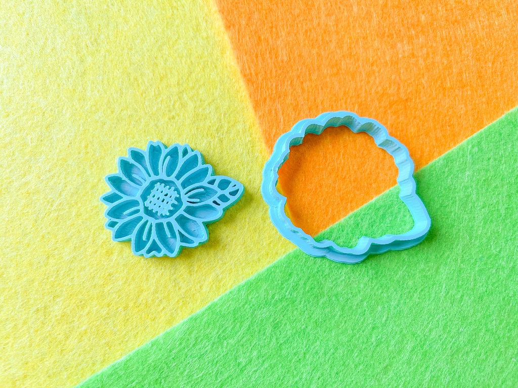 ヒマワリのクッキー型