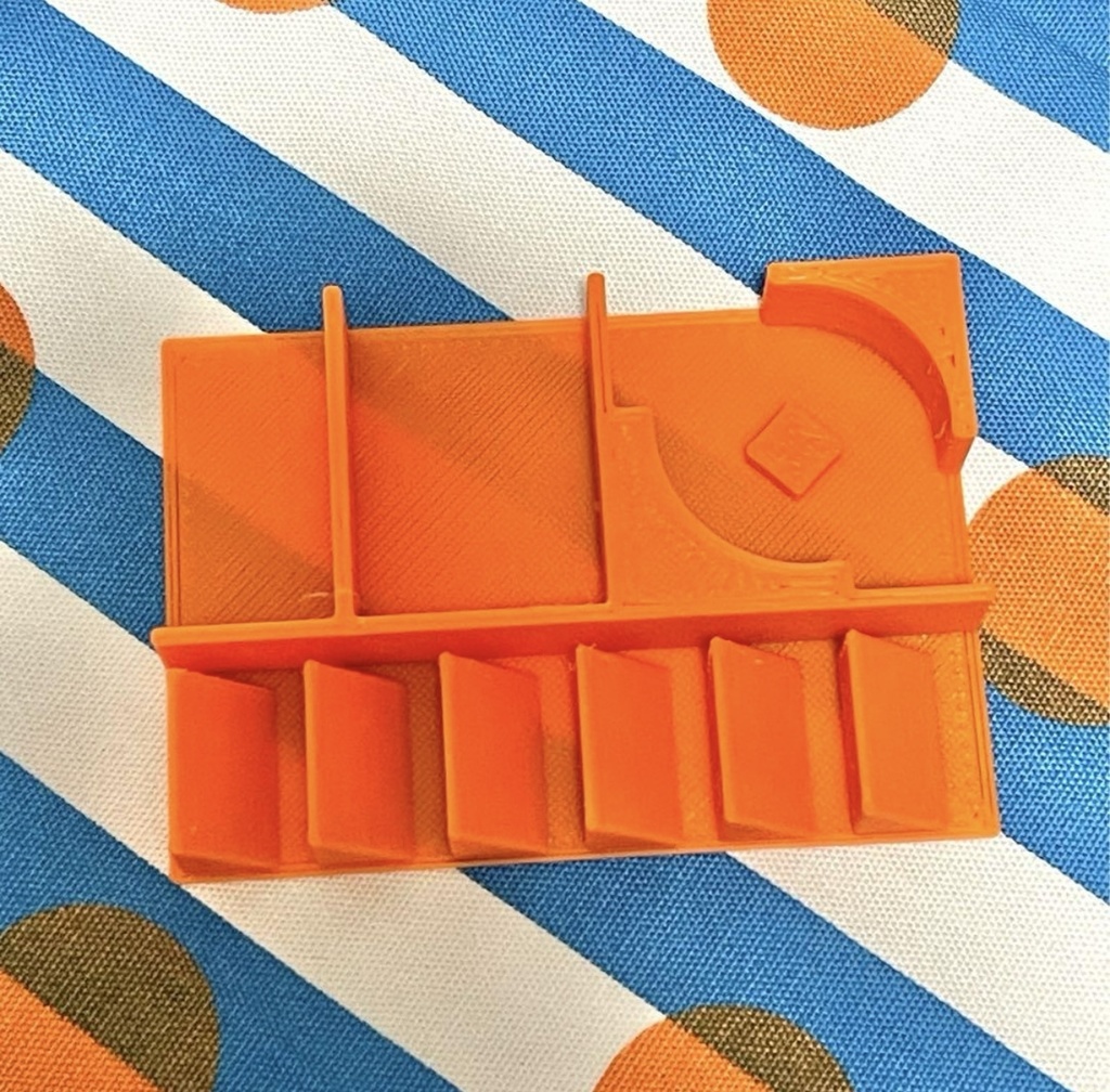 オレンジ ポケモンカード ダメカンケース 仕切り