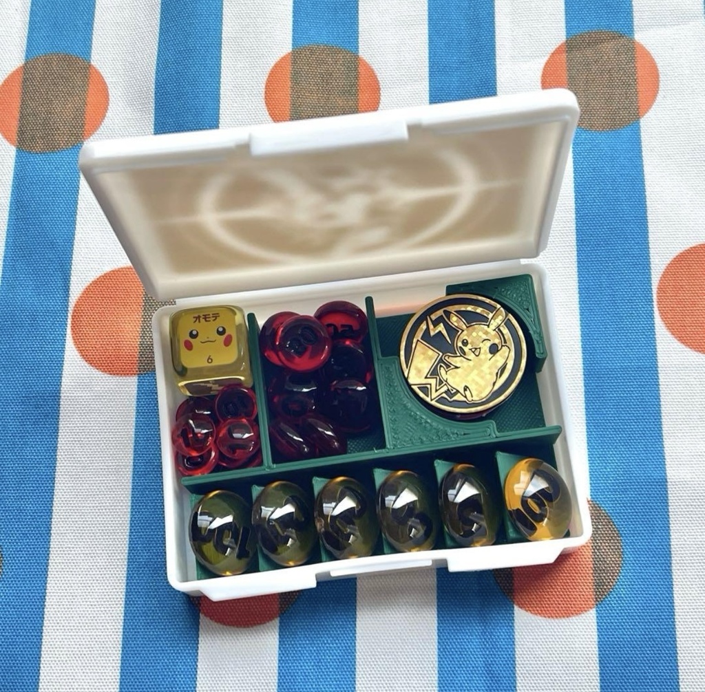 グリーン ポケモンカード 公式ダメカン 仕切り