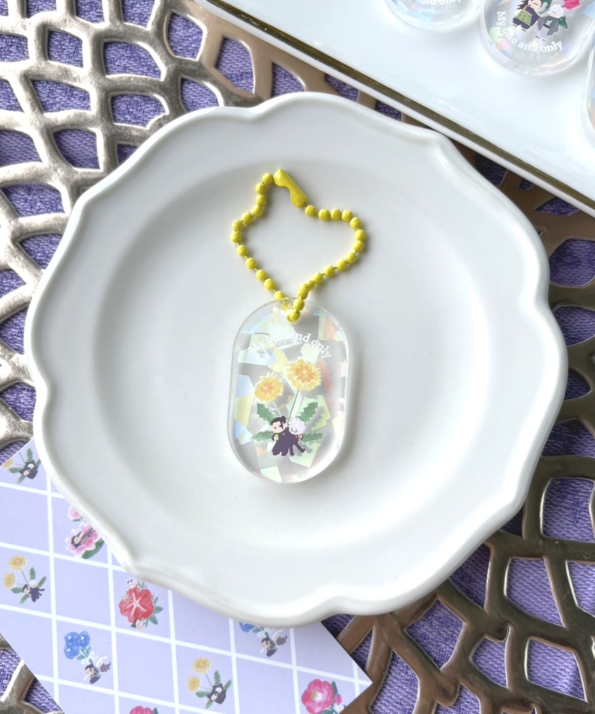 たんぽぽ（花と夏五アクキー）