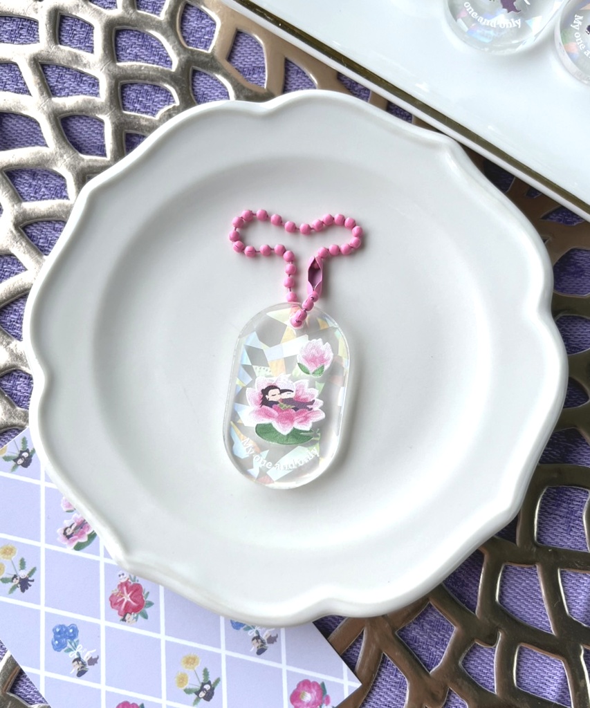 蓮（花と夏五アクキー）