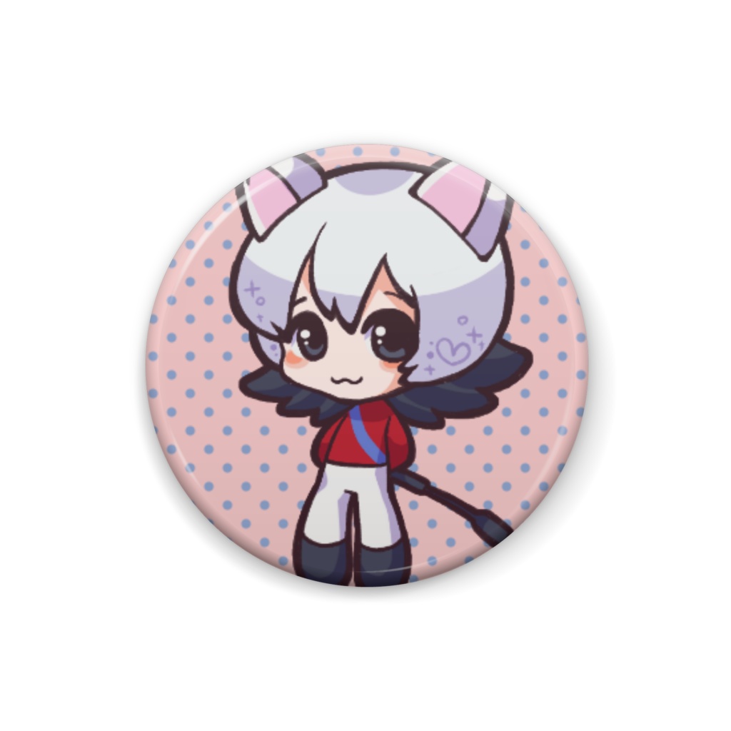 5000人達成グッズ 葡萄缶バッジ