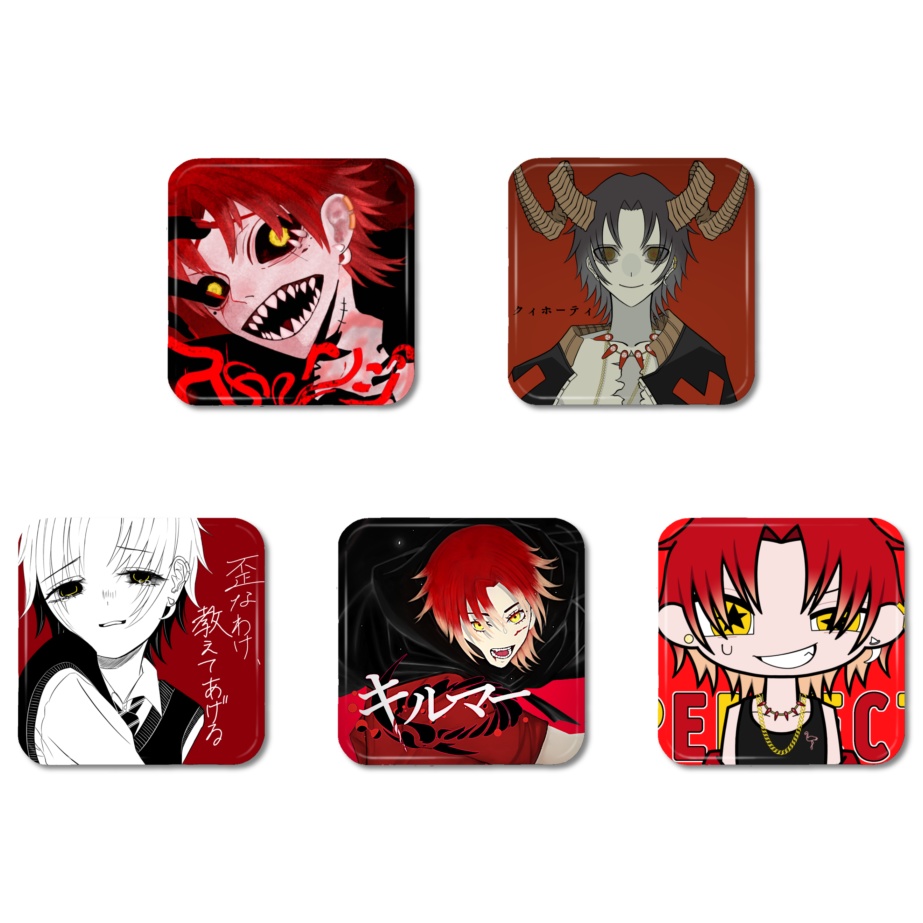 【数量限定】全5種 ランダム《缶バッチ》