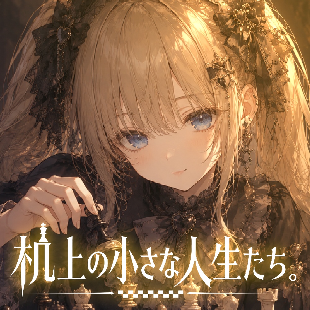 【フリーBGM/作業用BGM】 机上の小さな人生たち。【lofi/Dark Cute/Doll-Like/配信用BGM】