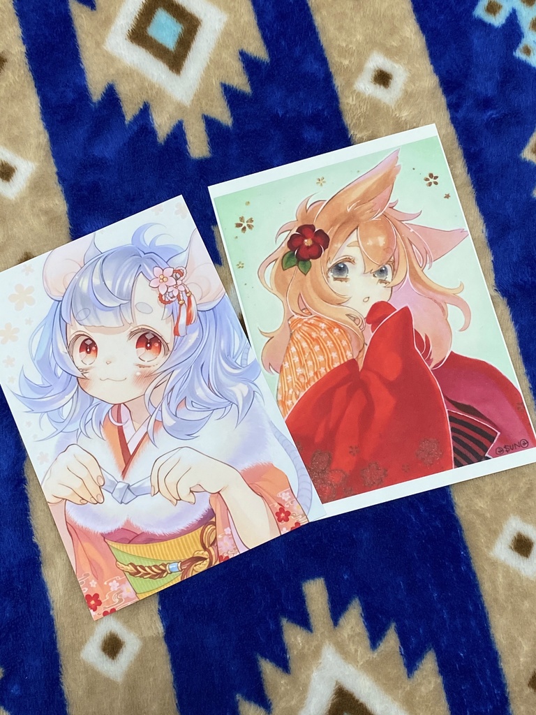 送料別*バラ売り*創作イラストポストカード