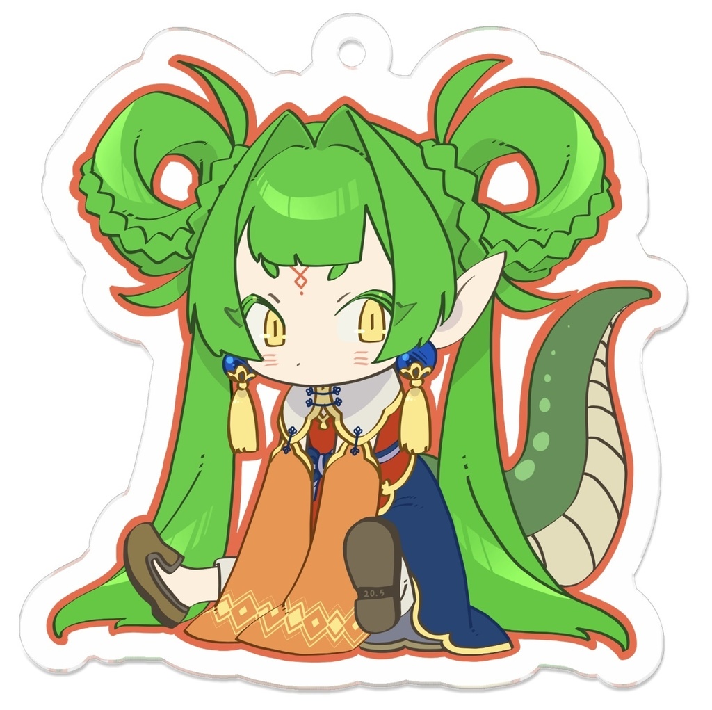 おすわりアクキー＊ヤン