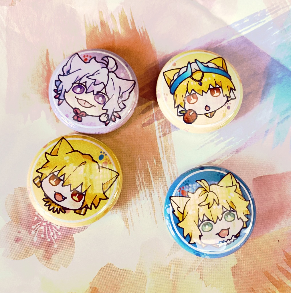 にゃんズ 缶バッチ