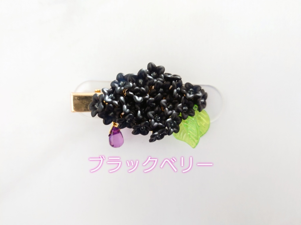 フラワリーヘアクリップシリーズ