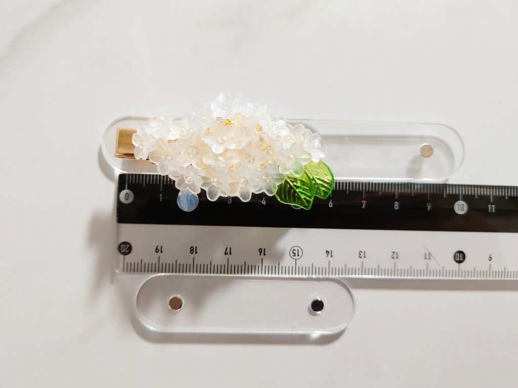 フラワリーヘアクリップシリーズ