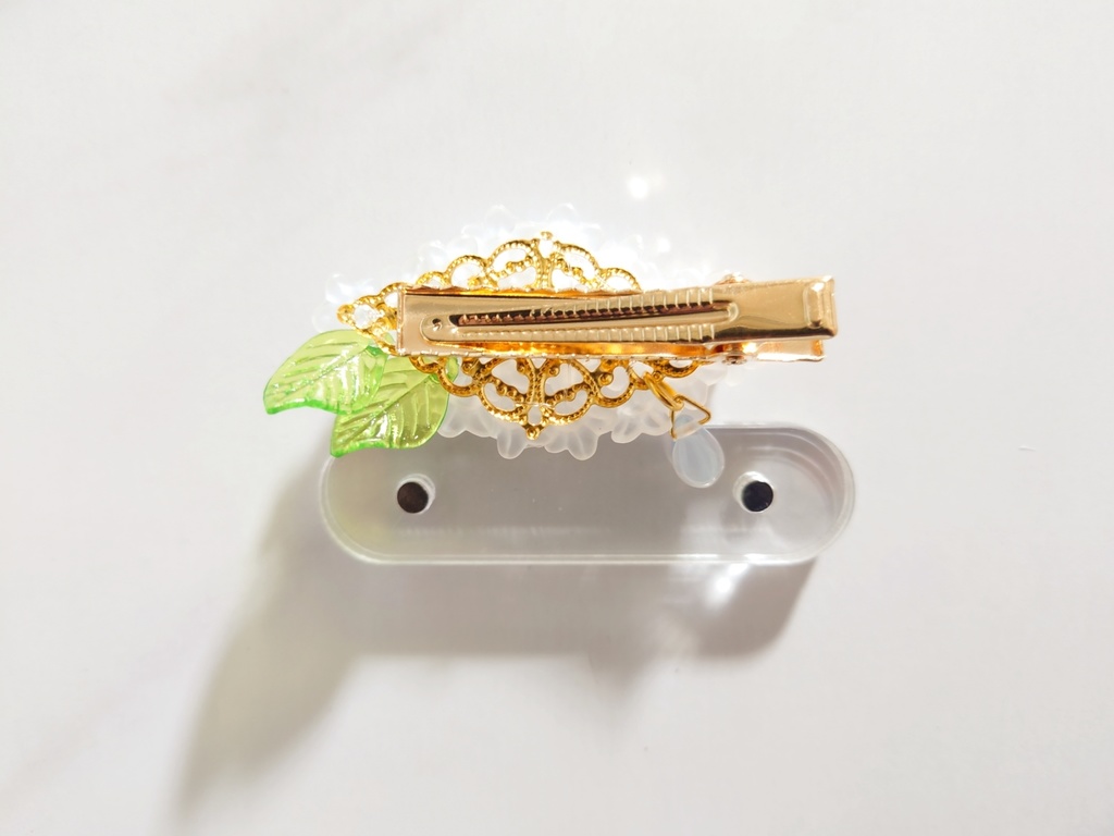 フラワリーヘアクリップシリーズ