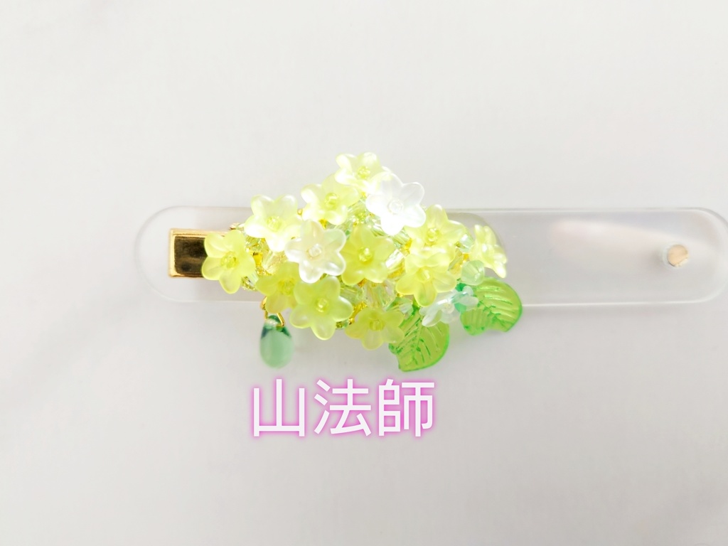 フラワリーヘアクリップシリーズ