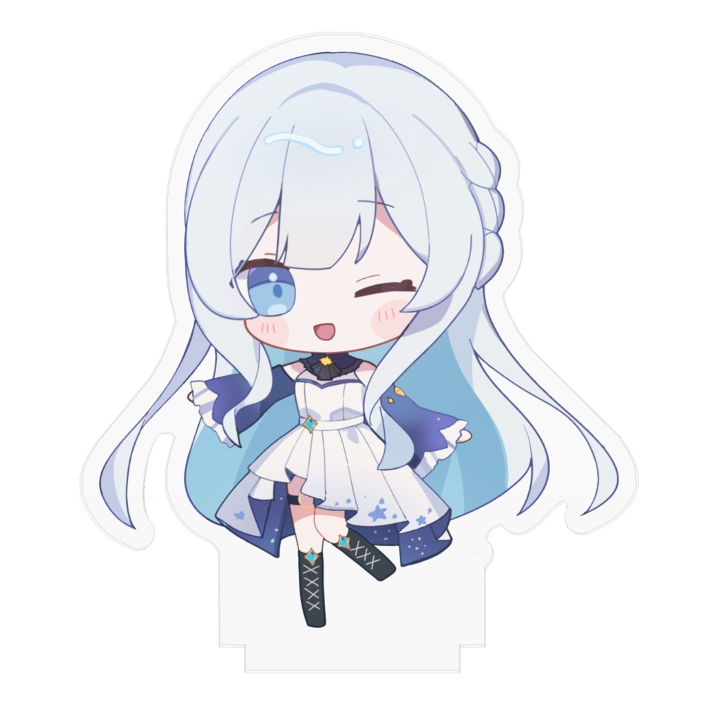 星波りん アクリルフィギュア 70×70(mm)