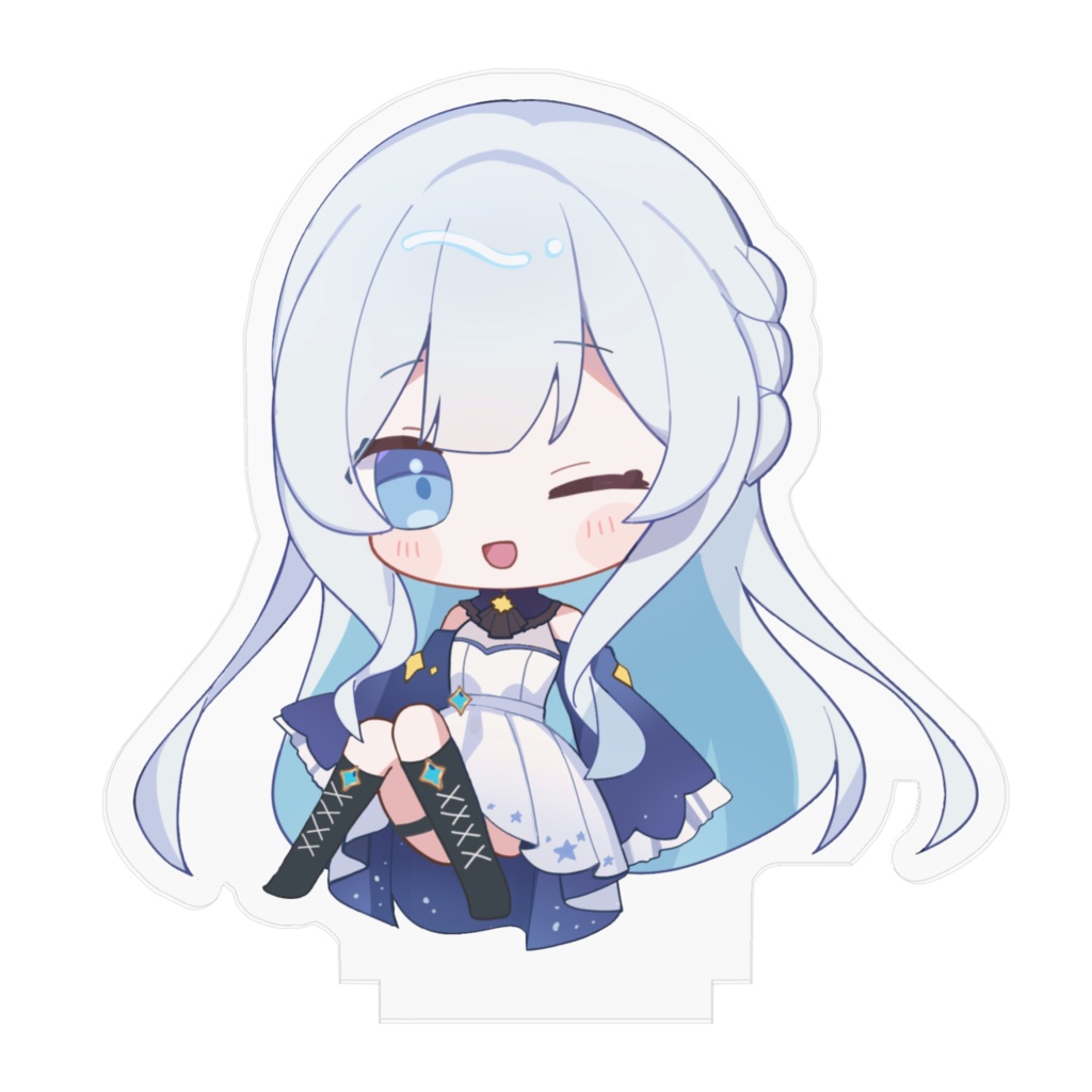 星波りん アクリルフィギュア 70×70(mm)