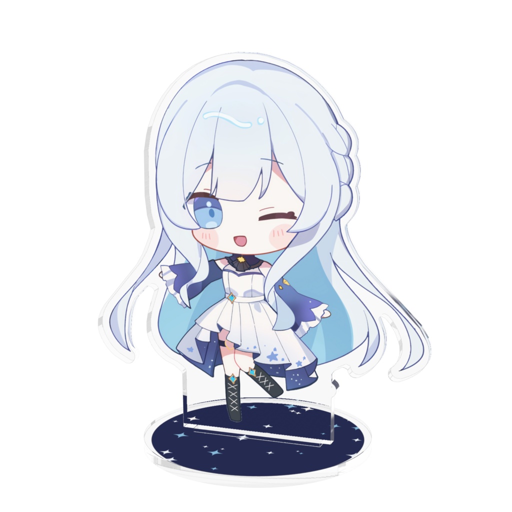 星波りん アクリルフィギュア 100×100(mm)