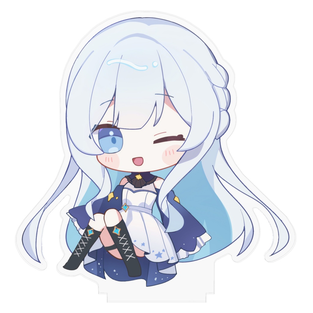 星波りん アクリルフィギュア 100×100(mm)