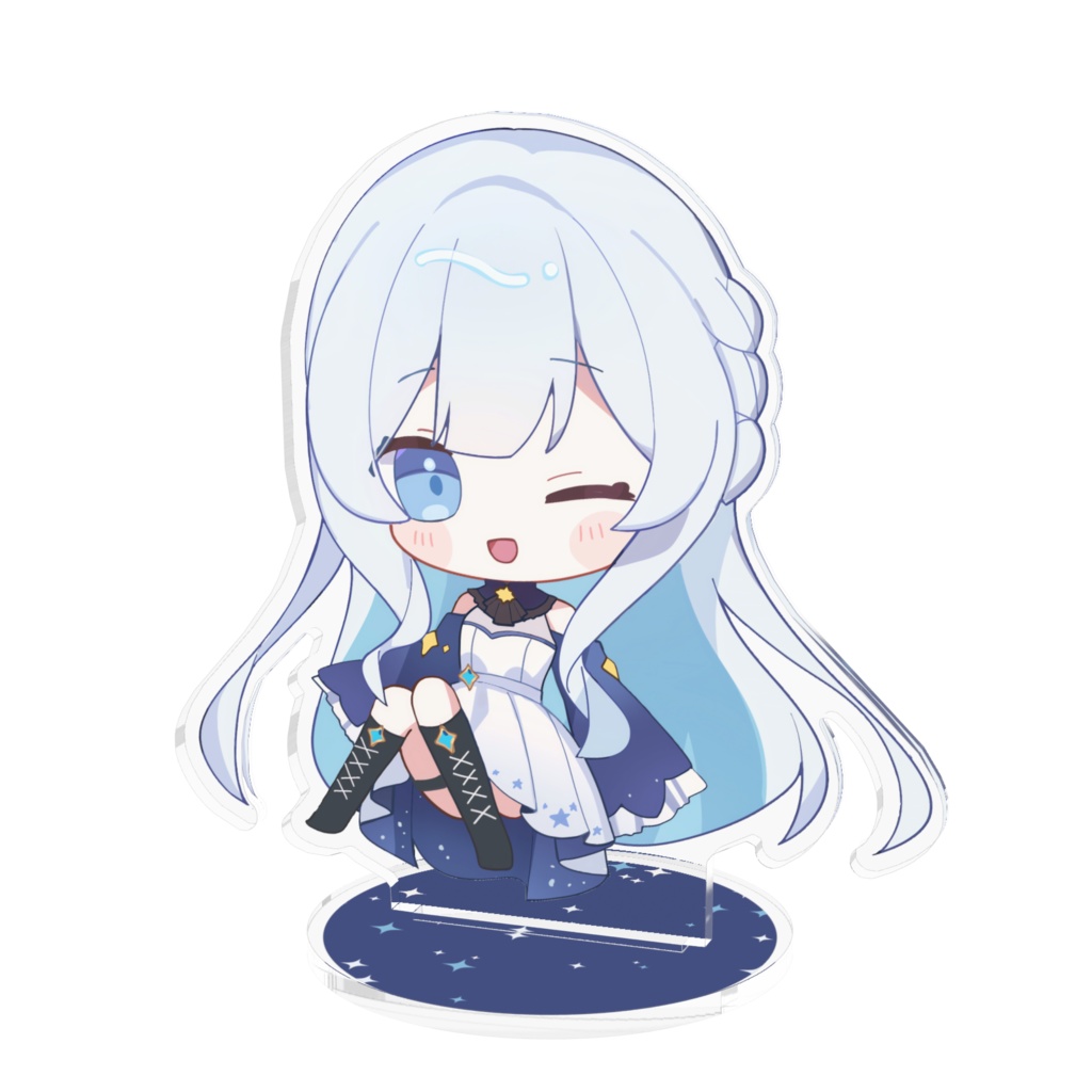 星波りん アクリルフィギュア 100×100(mm)
